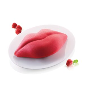 Molde de silicona platino de excelente calidad, con forma de labios (beso). Fabricado en silicona platino de excelente calidad, soporta temperaturas de entre -60 y 230 ºC siendo apto para frigorífico, congelador, horno y microondas.